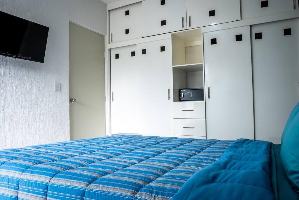 Depto 2 Rec. Con Vista A La Piscina En C. Privada Lejlighed Playa del Carmen Eksteriør billede